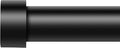 Black Curtain Rods for Windows 170 to 240 Inch(3-20 Feet),extra long drapery rod for large window,1" Diameter Rods with Modern Style End Cap Finials,Size:36-240 Inch