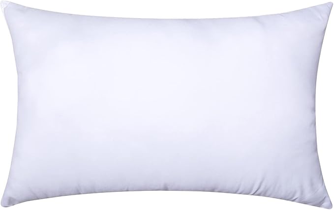 MIULEE Throw Pillow Insert Premium Pillow Stuffer Sham Rectangle Form for Decorative Cushion Bed Couch Sofa 12x16 Inch