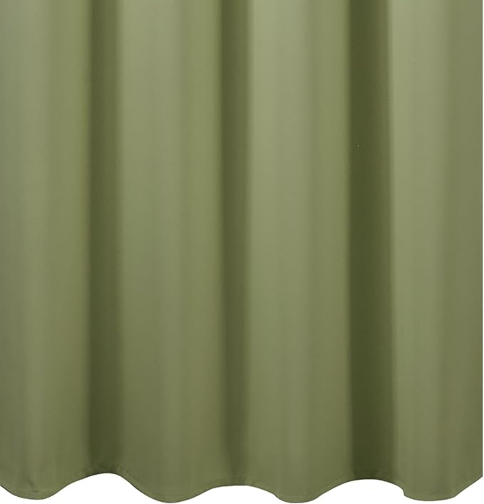 LEMOMO Sage Green Thermal Blackout Curtains/52 x 45 Inch/Set of 2 Panels Room Darkening Curtains