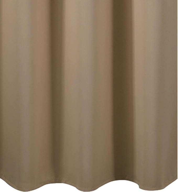 LEMOMO Natural Blackout Curtains 42 x 54 Inch Length Set of 2 Panels Grommet Bedroom Curtains for Living Room