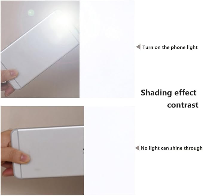 NICETOWN White 100% Blackout Curtains 45 inches Long, 2 Thick Layers Completely Blackout Window Treatment Thermal Insulated Lined Drapes for Small Window (1 Pair, 42 inches Width Each Panel)