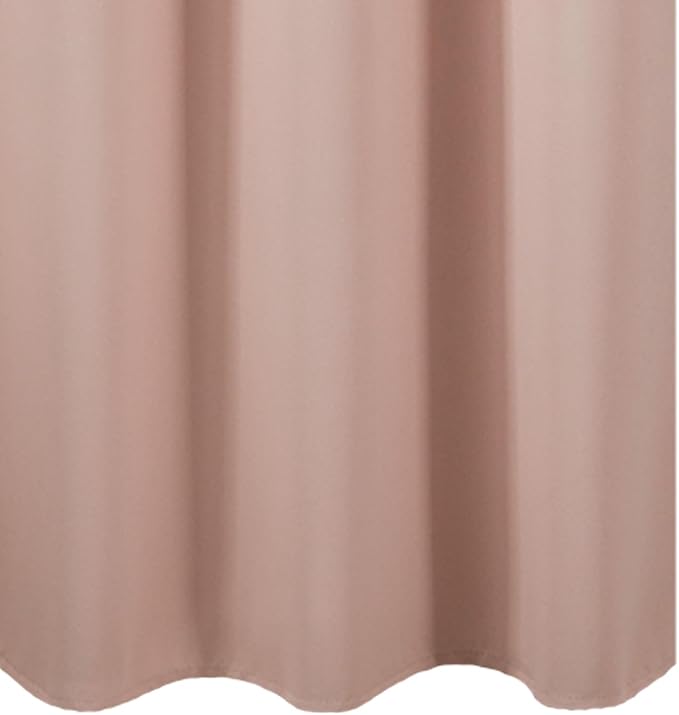 LEMOMO Blush Thermal Blackout Curtains/38 x 84 Inch/Set of 2 Panels Room Darkening Curtains for Bedroom