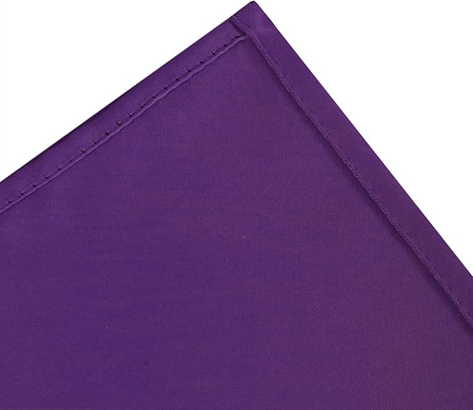 LEMOMO Purple Blackout Curtains 42 x 54 Inch Length Set of 2 Panels Grommet Bedroom Curtains for Living Room