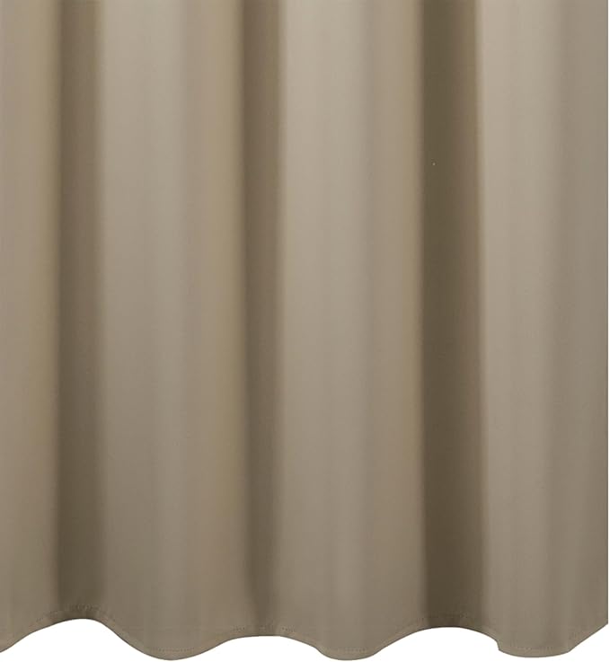 LEMOMO Beige Thermal Blackout Curtains/42 x 72 Inch/Set of 2 Panels Room Darkening Curtains for Bedroom