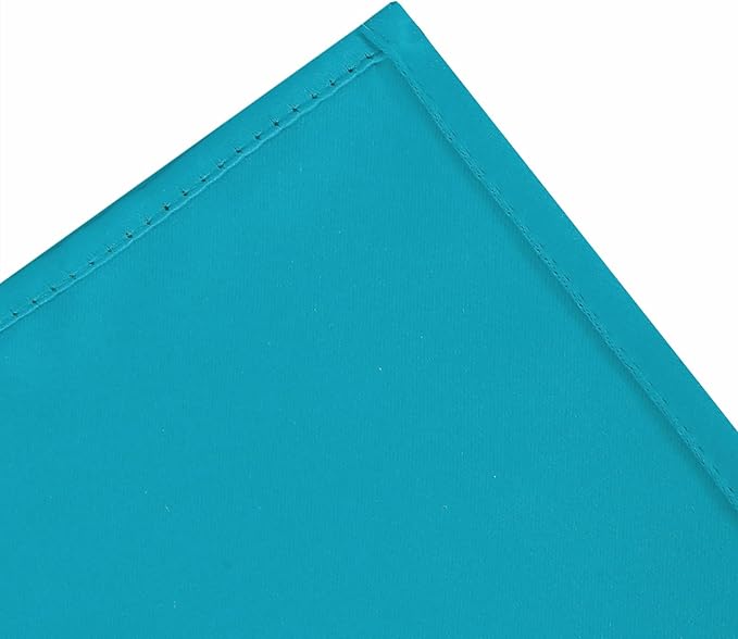 LEMOMO Blackout Curtains 66 x 54 Inch Long Teal Curtains Set of 2 Panels Room Darkening Curtains for Bedroom and Living Room