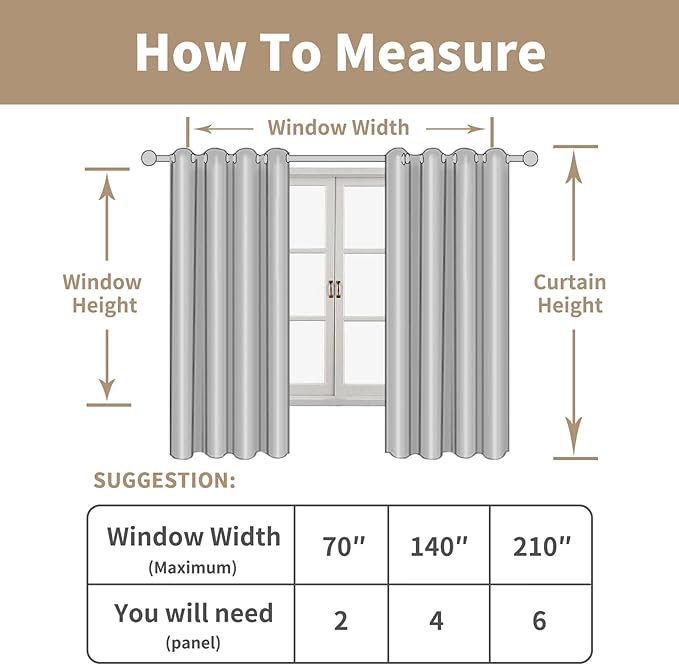 LAMIT Ivory Sheer Linen Curtains 63 inch Length for Bedroom, Semi Sheer Light Filtering Window Treatments Neutral Bronze Grommet Drapes for Living Room, Cream Ivory, 2 Panels Set, 52 x 63 Inch
