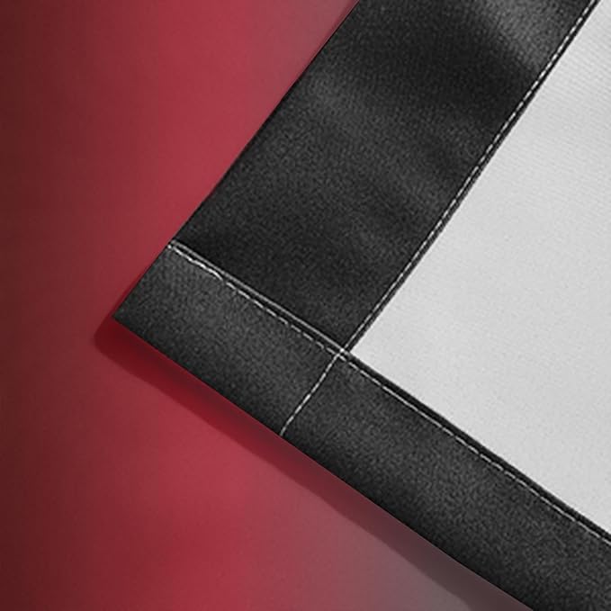 Yakamok Blackout Ombre Burgundy and Black Curtains for Bedroom, Gradient Room Darkening Curtains, Grommet Thermal Insulated Light Blocking Window Drapes/Curtain for Living Room,52 x 36 Inch,2 Panels