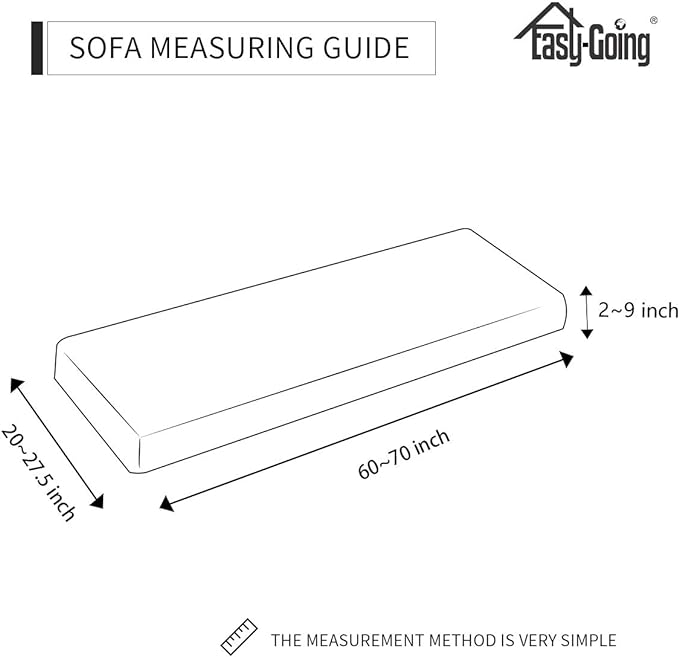 Easy-Going Stretch Cushion Cover Sofa Cushion Furniture Protector Sofa Seat Sofa slipcover Sofa Cover Soft Flexibility with Elastic Bottom(Sofa Cushion,Olive Green)