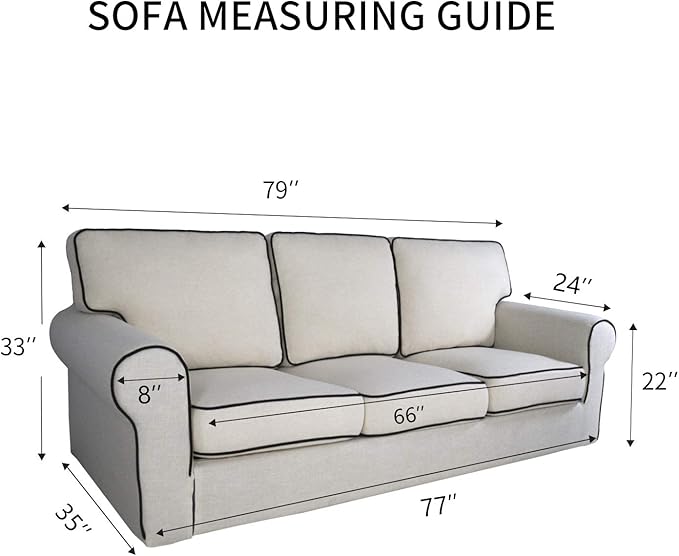 PureFit Reversible Quilted Sofa Cover, Water Resistant Slipcover Furniture Protector, Washable Couch Cover with Non Slip and Elastic Straps for Kids, Pets (Sofa, Peacock Blue/Beige)