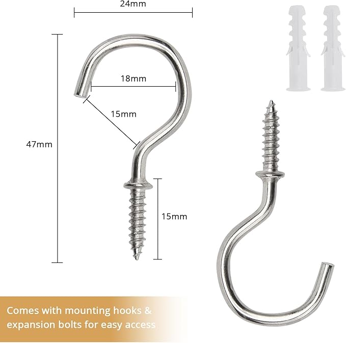 NICEEC 4 Pack Natural Cotton Rope Curtain Tiebacks Elegant Boho Style Decorative Drape Tie Backs Soft Hand-Woven Rope Curtain Holdbacks with Metal Hook for Home & Office Drapery (Reddish Brown)