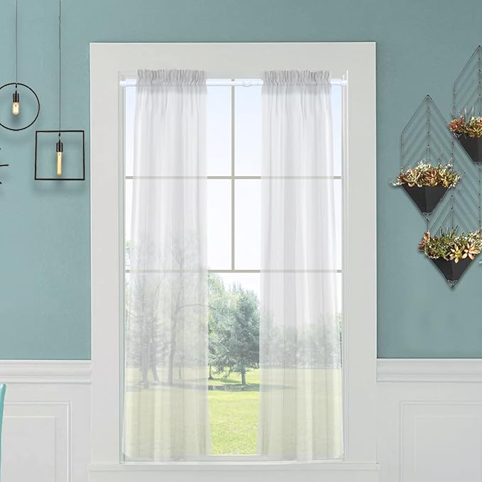 AIZESI Spring Tension Rods Adjustable 26 to 39 inch Tension Curtain Rod Small Tension Rod No Drilling Expandable Spring Loaded Curtain Tension Rod,Suitable for Doors and Windows 28 to 36 inch