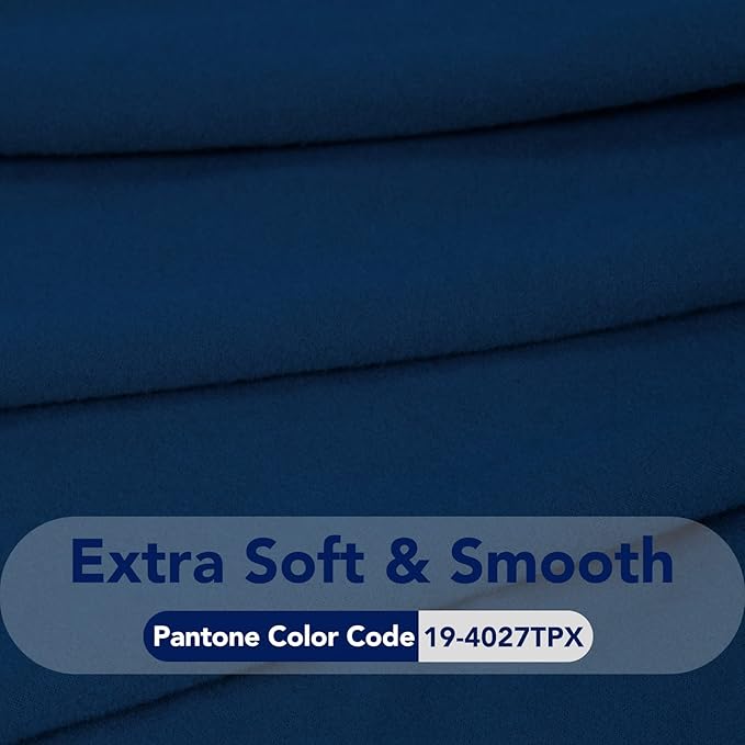PureFit Super Stretch 4 Seater Sofa Slipcover – Spandex Non Slip Soft Couch Sofa Cover, Washable Furniture Protector with Non Skid Foam and Elastic Bottom for Kids, Pets （XX Large, Navy）