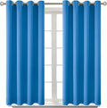 BGment Room Darkening Curtains 54 Inches Long - Grommet Thermal Insulated Drapes Window Treatment Curtains for Bedroom, 2 Panels, 52 x 54 Inch, Classic Blue