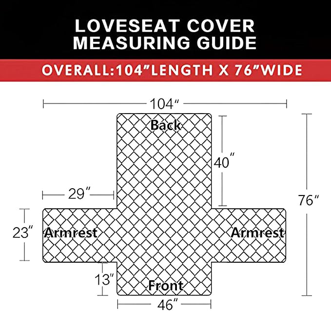 Easy-Going Reversible Loveseat Couch Cover for 2 Cushion Couch Sofa Cover for Dogs Water Resistant Furniture Protector with Foam Sticks Elastic Straps for Pet (Loveseat, Light Gray/Light Gray)