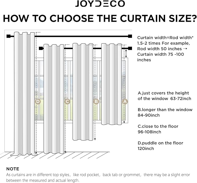 Joydeco Blackout Curtains for Bedroom - 100% Light Blocking 2 Panels Sage Green Drapes 37" W x 90" L, Thermal Insulated Room Darkening Curtains, Linen Textured for Living Room, Rod Pocket & Back Tabs
