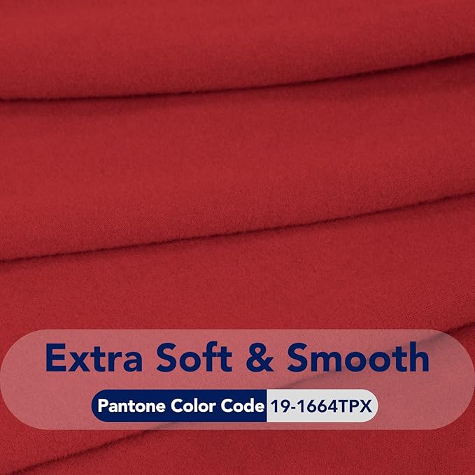 PureFit Super Stretch Loveseat Recliner Sofa Couch Cover with Pocket – 2 Seats Non Slip Soft Sofa Slipcover, Washable Reclining Furniture Protector for Kids, Pets (Recliner Loveseat, Red)