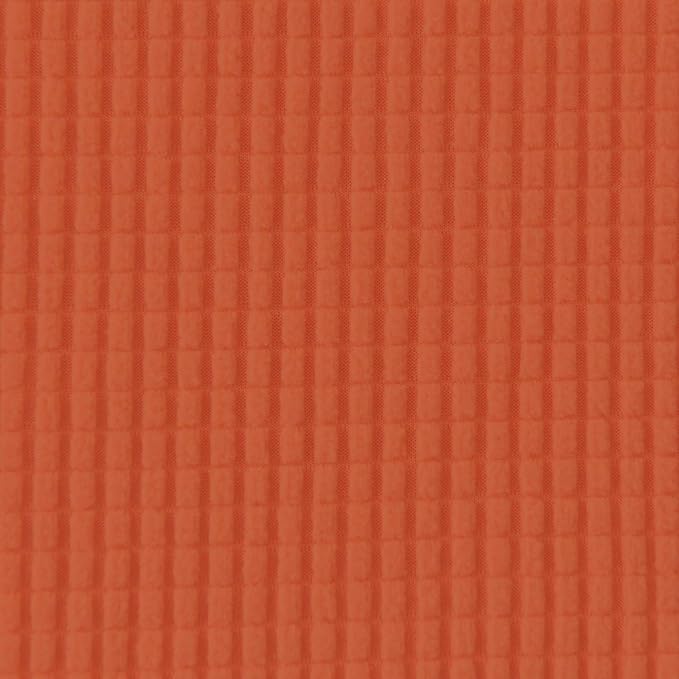 Easy-Going Stretch Sofa Slipcover 1-Piece Sofa Cover Furniture Protector Couch Soft with Elastic Bottom for Kids, Polyester Spandex Jacquard Fabric Small Checks (Sofa, Orange)
