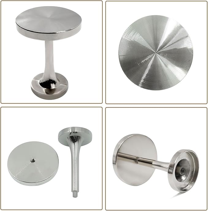 Curtain Tiebacks 2 Pack Wall Mounted Zinc Alloy Tiebacks with Screws, Stylish Silver Holders for Home Office Decor