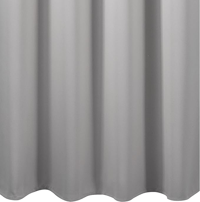 LEMOMO Blackout Curtains 52 x 108 inch/Light Grey Curtains Set of 2 Panels/Thermal Insulated Room Darkening Bedroom Curtains