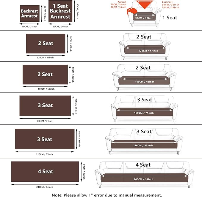 Velvet Couch Cover, Washable Sectional Sofa Cover, Anti Slip Sofa Slipcover for 3 Cushion Couch Sofa L Shaped Armrest Backrest, Furniture Protector Covers for Pets Kids(1PC,Pink,36"×83")