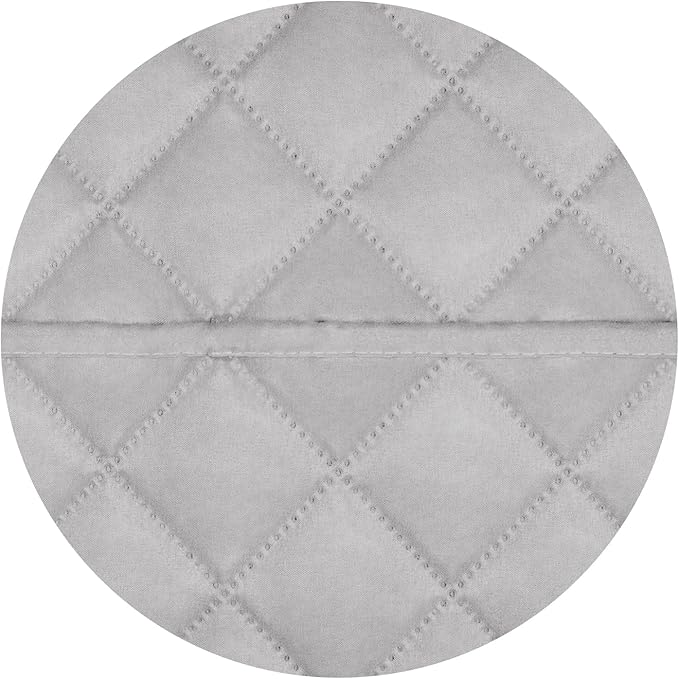 PureFit Reversible Quilted Sofa Cover, Water Resistant Slipcover Furniture Protector, Washable Couch Cover with Non Slip and Elastic Straps for Kids, Dogs, Pets (XX Large, Light Gray/Light Gray)