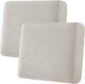H.VERSAILTEX Super Stretch Individual Seat, Sofa Covers Couch , cushion covers Slipcover Sets Thick Jacquard Textured Twill Fabric (2 Piece Large Sofa cushion covers, Island Fossi)