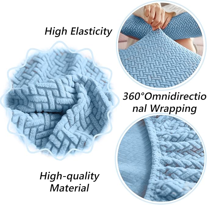 Soothing Home Sofa Covers, Sofa Hero Covers, Wear-Resistant Universal Couch Covers Washable Stretch Sectional Couch Cushion Covers (Grey,Headrest Cover)