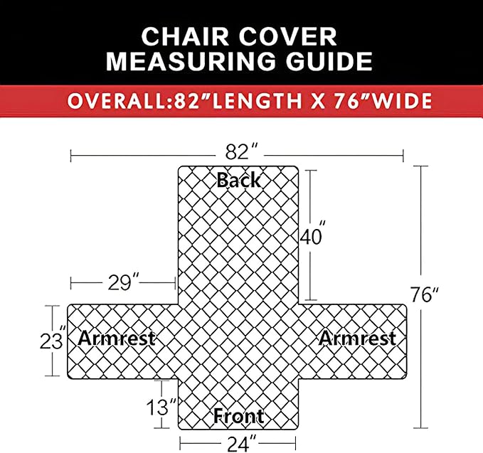 Easy-Going Chair Sofa Slipcover Reversible Sofa Cover Water Resistant Couch Cover Furniture Protector Cover with Elastic Straps for Pets Kids Children Dog Cat (Chair, Green/Christmas Red)