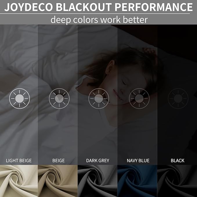 Joydeco Blackout Curtains 72 Inch Length 2 Panels Set, Thermal Insulated Long Curtains& Drapes 2 Burg, Room Darkening Grommet Drapes for Bedroom Living Room Window (Sage Green, W52 x L72 Inch)