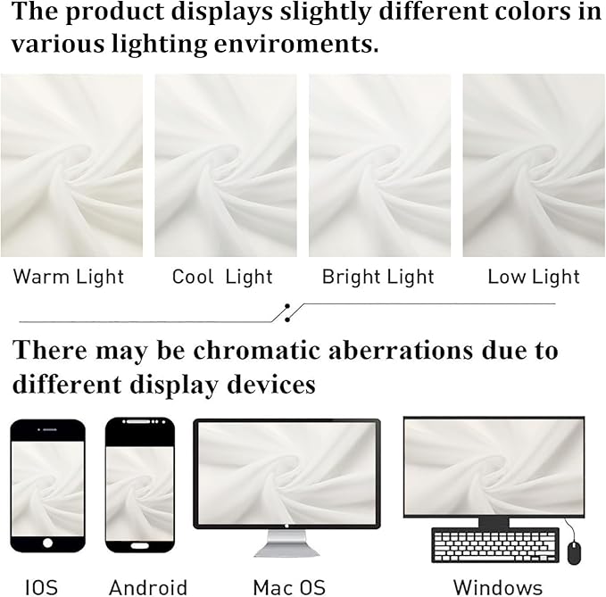 Lecloud Ivory Sheer Curtains 84 Inches Long 2 Panels, Solid Voile Light Filtering Airy Curtain Drapes for Living Room, Elegant Bedroom Semi Sheer Window Treatments, 40" W x 84" L