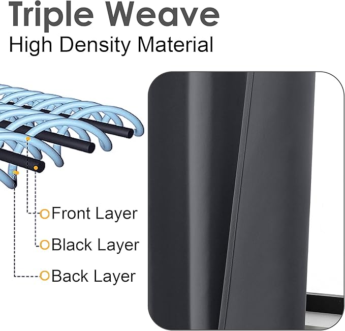 Chyhomenyc Charcoal Grey Valances for Window, Room Darkening Short Curtains for Kitchen Bedroom Living Room, Rod Pocket Top Small Window Treatment Valance RV Bunk Panels, 60" Wx14 L, 2 Pieces