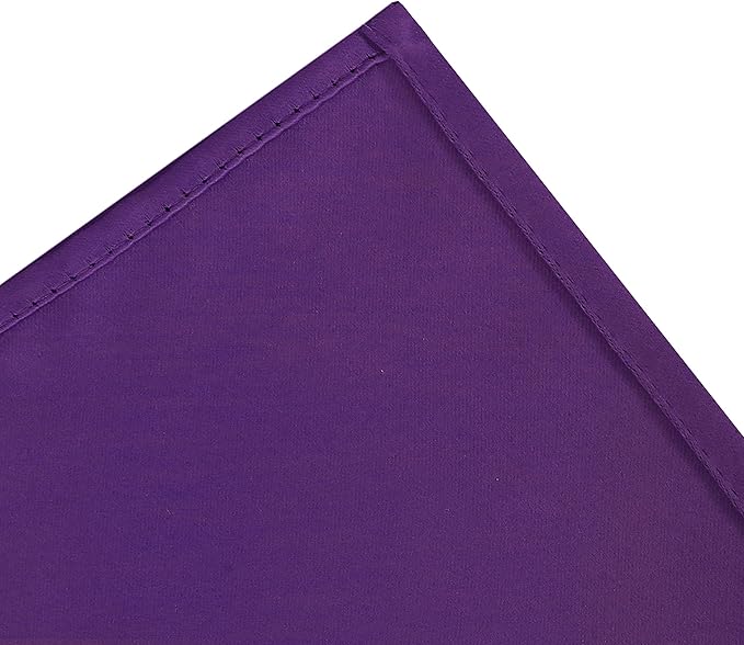 LEMOMO Purple Blackout Curtains 34 x 63 Inch Length/Set of 2 Curtain Panels/Thermal Insulated Room Darkening Blackout Curtains for Bedroom