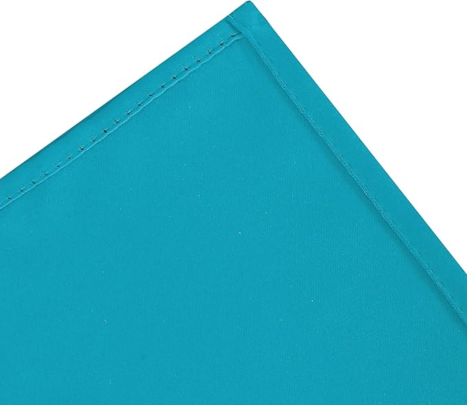 LEMOMO Teal Blackout Curtains 34 x 63 Inch Length/Set of 2 Curtain Panels/Thermal Insulated Room Darkening Blackout Curtains for Bedroom
