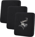 hyha Waterproof Couch Cushion Covers for Pets, Non Slip Sofa Seat Cover for Dogs Washable, Soft Thick Stretch Jacquard Fabric, Sofa Slipcovers with Elastic Bottom (3 Pieces, Black)
