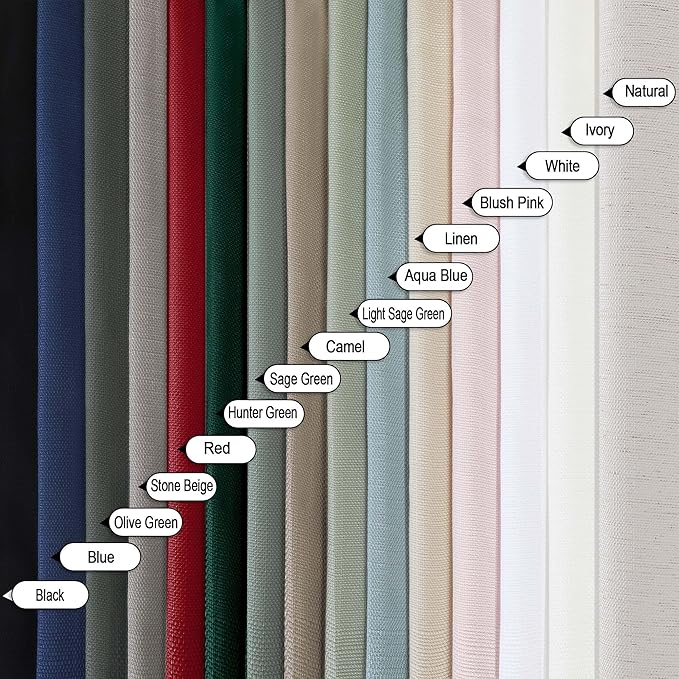 Chyhomenyc Hunter Green Valance for Windows, Light Filtering Faux Linen Textured Small Short Valance for Kitchen Bathroom Laundry Basement, Solid Rod Pocket Top Window Curtain, 60Wx14L inch, 1 Piece