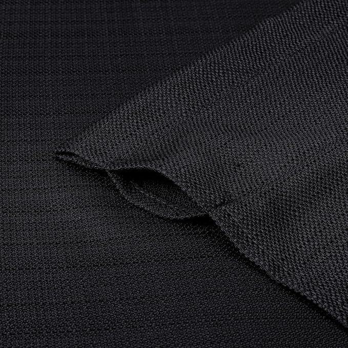 Chyhomenyc Black Valance for Windows, Light Filtering Faux Linen Decorative Small Short Kitchen Window Valance Curtain for Living Room Bathroom Cafe Laundry Basement, 60Wx14L inch, 1 Piece
