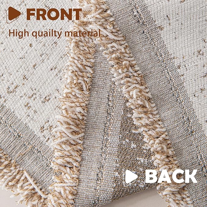 Couch Cover for Dogs, Boho Sofa Covers for 3 Cushion Couch, Chenille Slipcover for Pets Washable, L-Shape Sectional Couch Loveseat Cover Soft Throw Blankets with Tassels(71x102,Speckled Beige)
